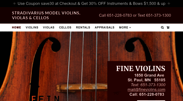 fineviolins.com