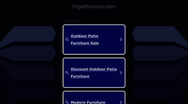 fingerfurniture.com