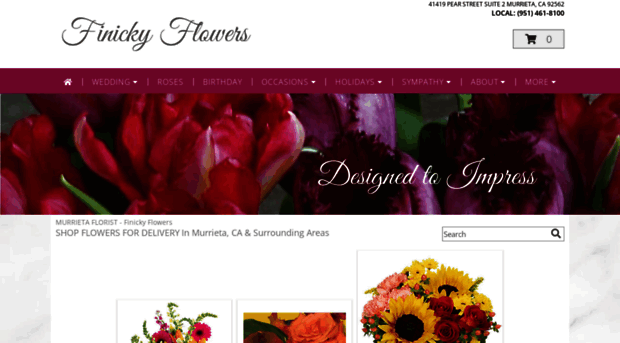 finickyflowers.com