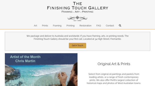 finishingtouchgallery.com.au