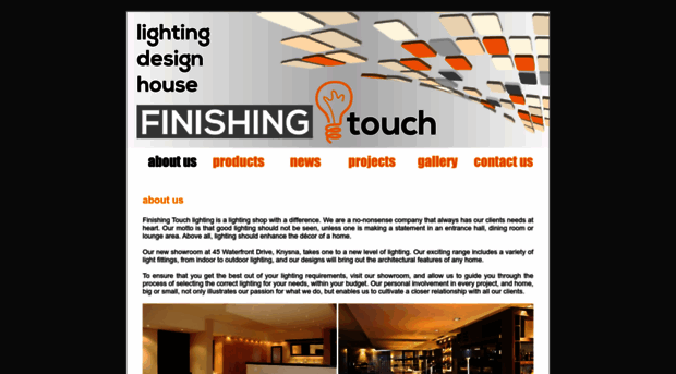 finishingtouchlighting.co.za