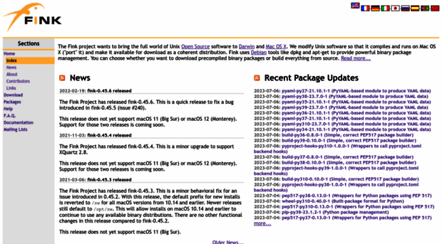 fink.sf.net