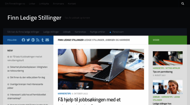 finnstillinger.no