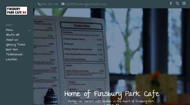 finsburyparkcafe.co.uk