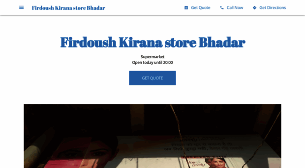 firdoush-kirana-store-bhadar.business.site
