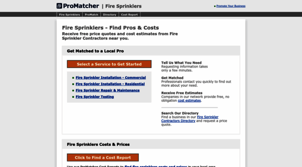 fire-sprinklers.promatcher.com