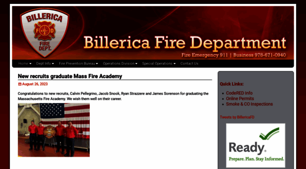 fire.billericaps.com