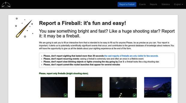 fireball.amsmeteors.org