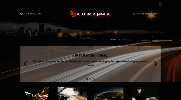 fireballcourier.com