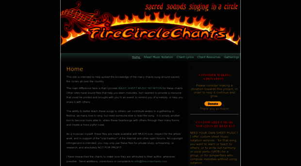 firecirclechants.com