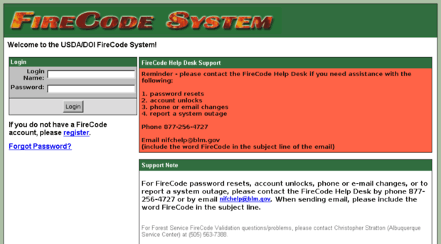 firecode.gov