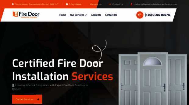 firedoorinstallationcertification.com
