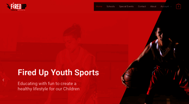 firedupyouthsports.com