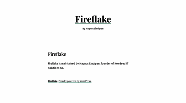 fireflake.com