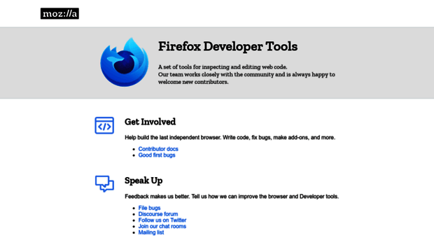 firefox-dev.tools