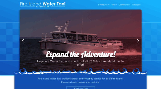 fireislandwatertaxi.com