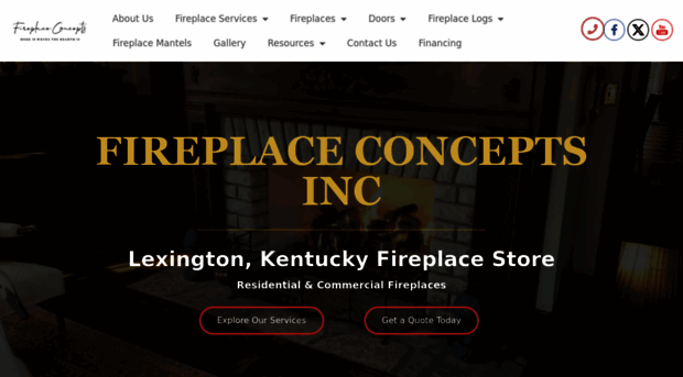 fireplaceconceptslex.com