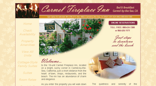 fireplaceinncarmel.com