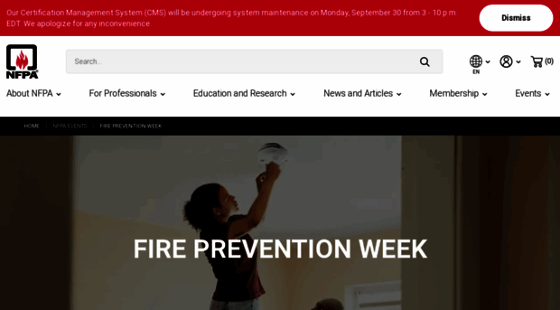 firepreventionweek.org