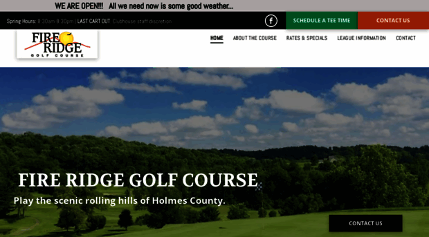 fireridgegolfcourse.com