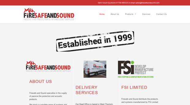 firesafeandsound.com