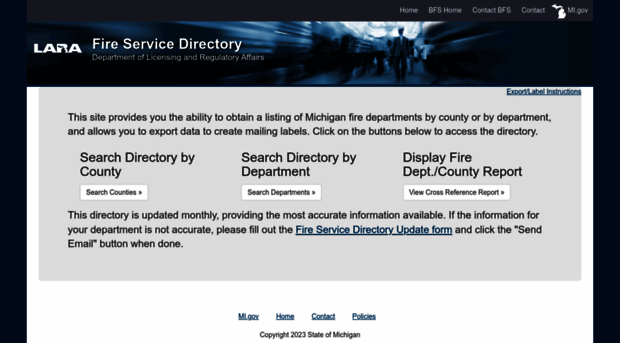 fireservicedirectory.apps.lara.state.mi.us