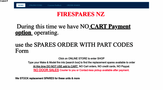 firesparesnz.com