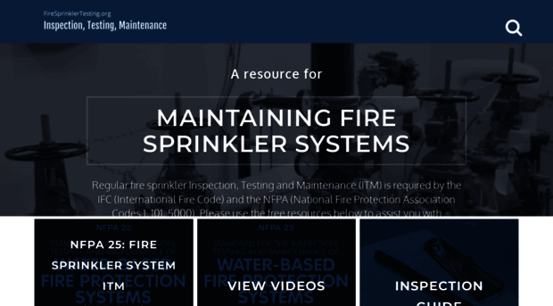 firesprinklertesting.org