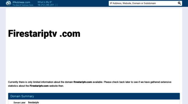firestariptv.com.ipaddress.com