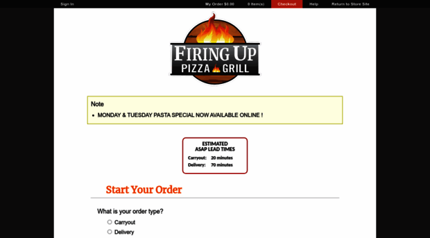 firinguppizza.cuteorder.com