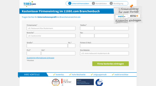 firma-eintragen-kostenlos.klicktel.de