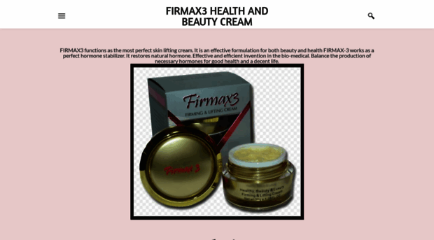 firmax3healthandbeautycream.weebly.com