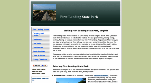 first-landing-state-park.org