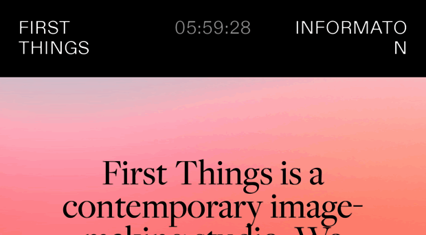 first-things.studio