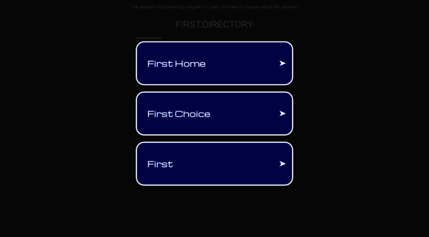 first.directory