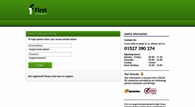 first.opencustomerportal.co.uk