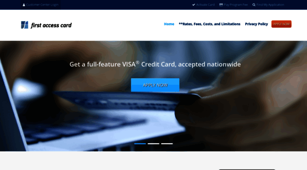 firstaccesscard.com