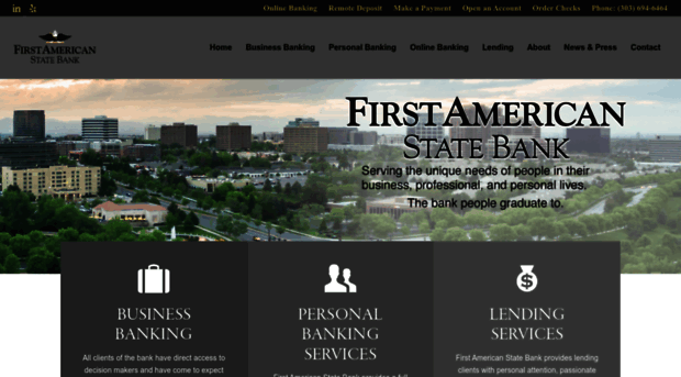 firstamericanstatebank.com