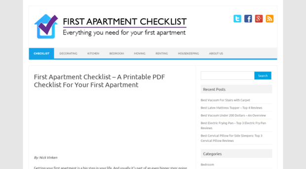 firstapartmentchecklist.com