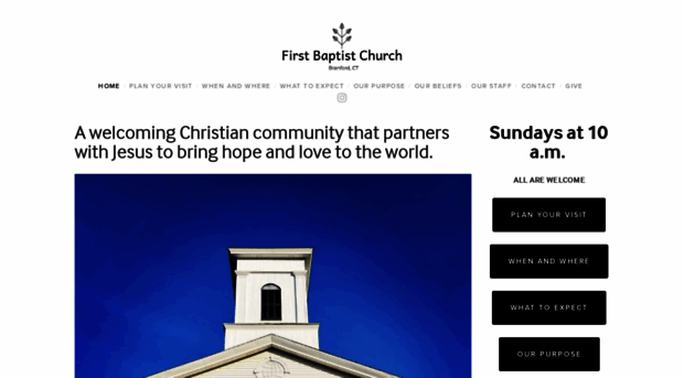 firstbaptistbranford.com