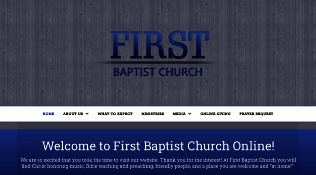 firstbaptistchurchclinton.org