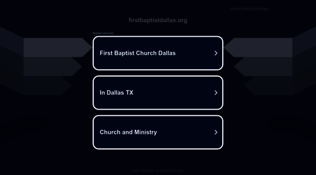 firstbaptistdallas.org