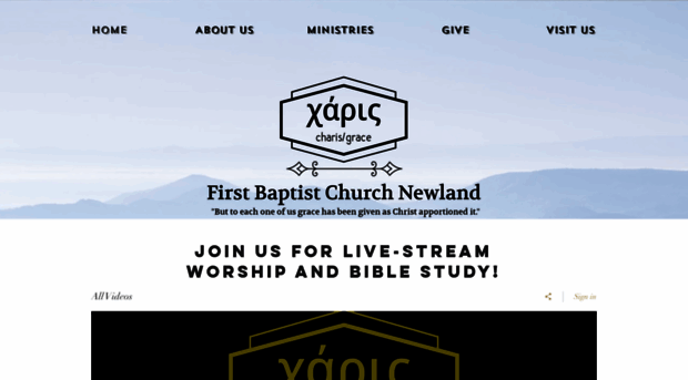 firstbaptistnewland.com