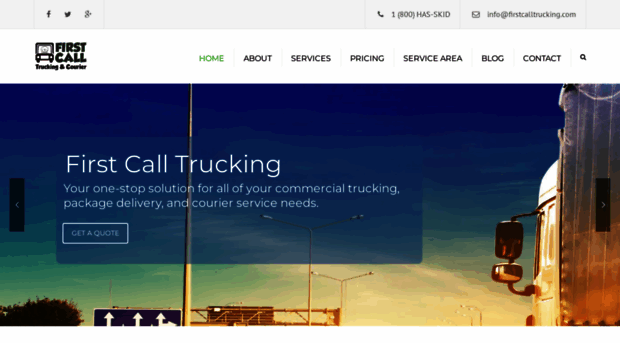 firstcalltrucking.com