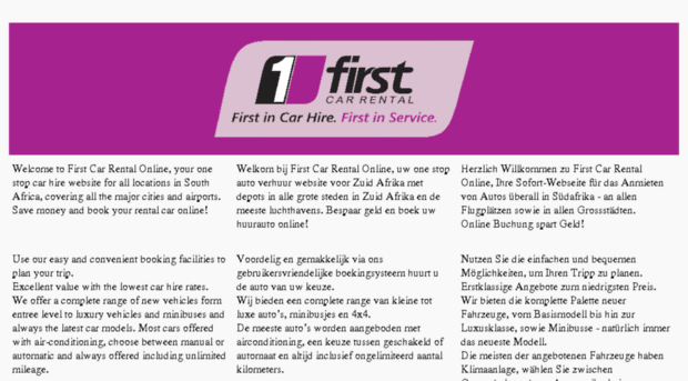 firstcarrentalonline.com