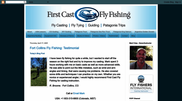firstcastflyfishing.com