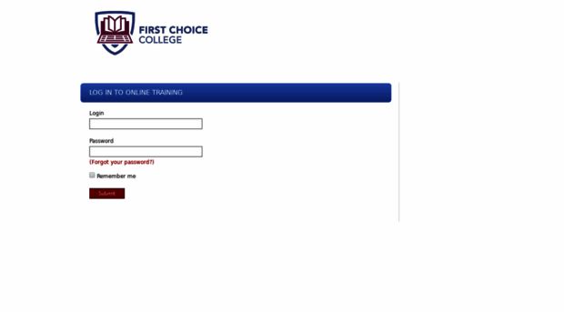 firstchoice.elearninglogin.com