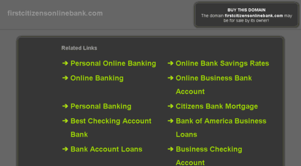 firstcitizensonlinebank.com