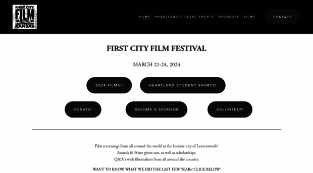 firstcityfilmfest.com