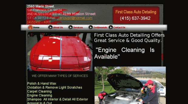 firstclassautodetailing.net